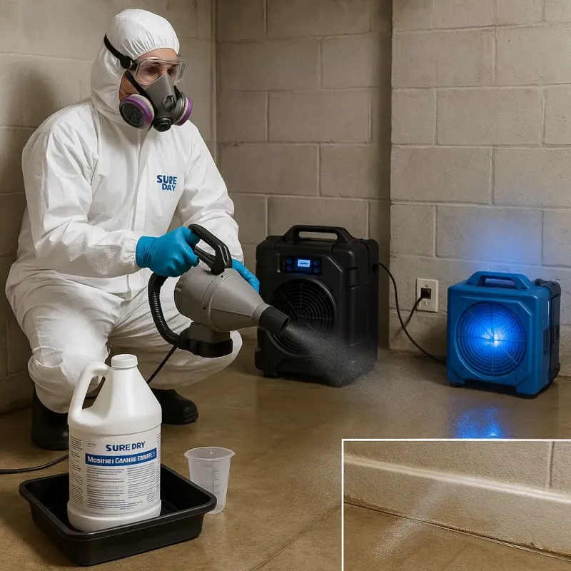 Sanitization and Odor Removal process in Rio Linda, CA