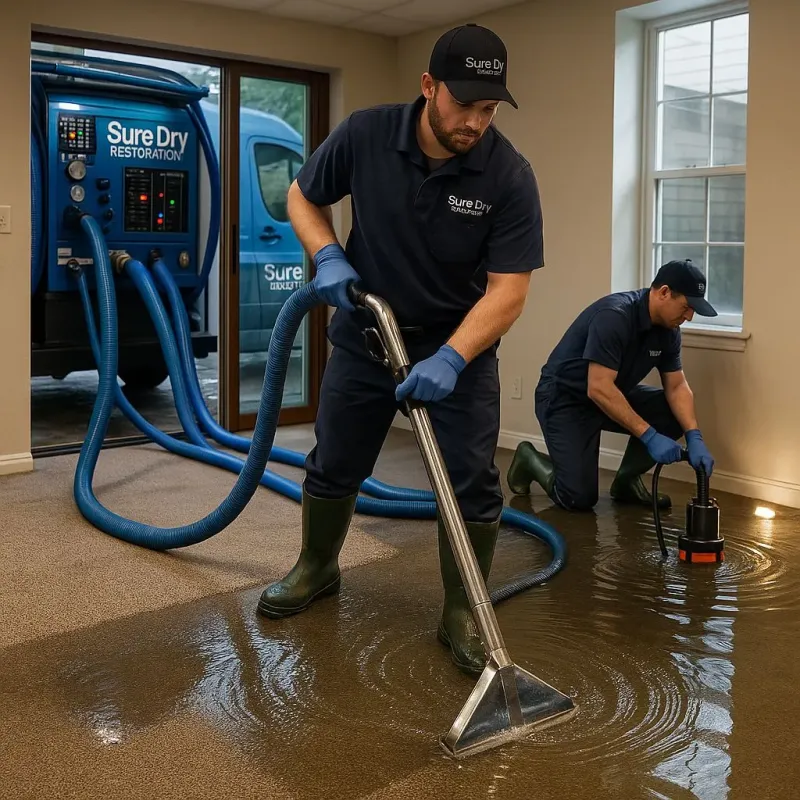 Water Extraction and Removal process in Rio Linda, CA
